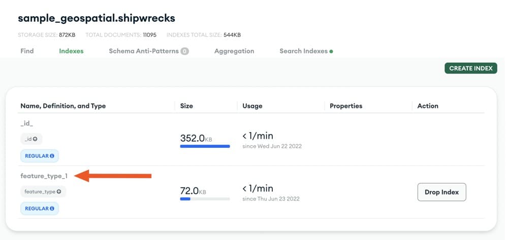 $match vs find stage benchmarking - MongoDB Atlas index