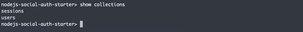 Our MongoDB database